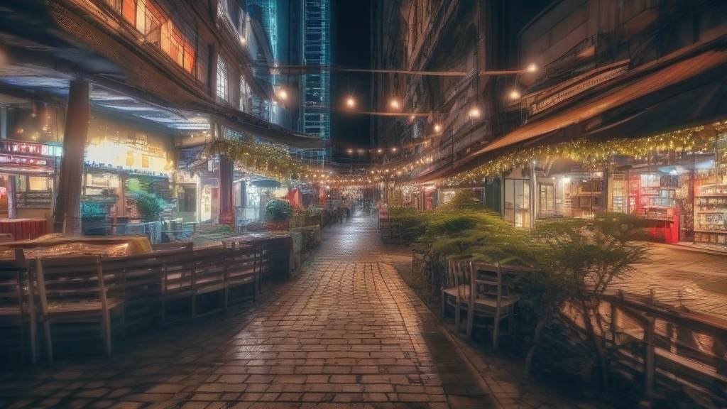 HDR夜拍：手机也能捕捉城市的光影诗篇