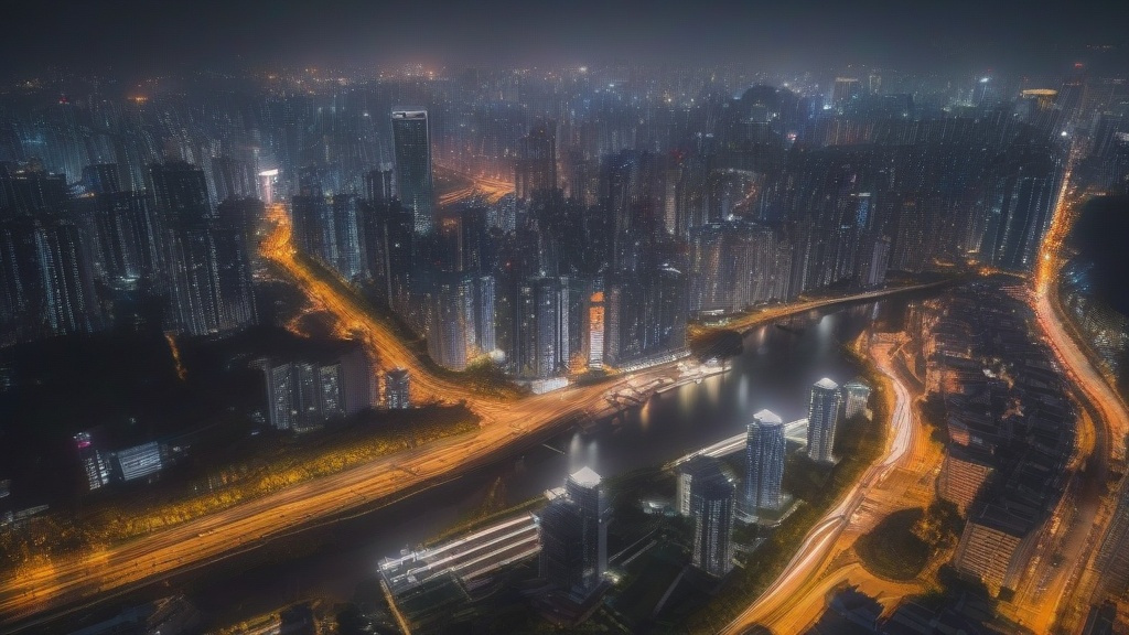 夜景风光摄影：构图与光影的极致表达